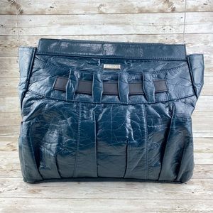 Miche Deep Blue Faux Leather "Mary" Style Shell ONLY- fits Prima Base Bag
